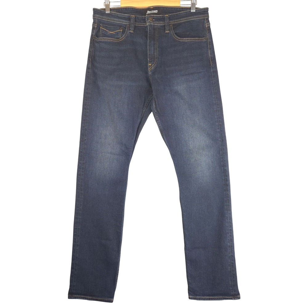 Revtown Sharp‎ Decade Denim Jeans Mens Slim Straight Stretch 34x32 (Fits 35x32)